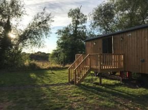 Sunset Shepherds Hut